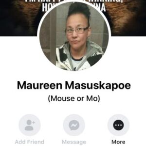 Maureen Masuskapoe — Stupid Attention Seeking Crack Head.