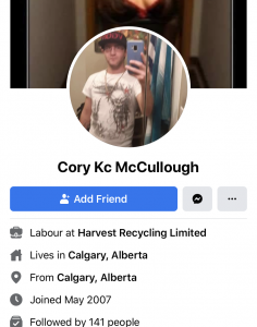 Cory KC McCullough Be Aware Woman