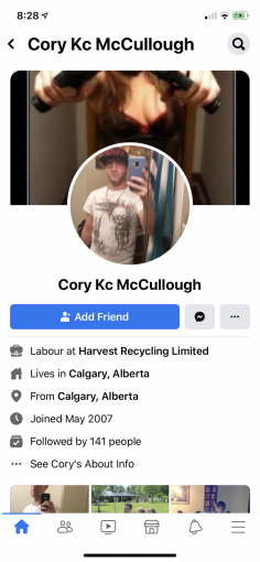 Cory KC McCullough Be Aware Woman