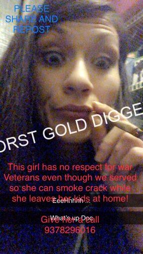 Kyrah Symonds — I Guess It’s More Respectful To Smoke Crack And Sell Drugs Than Serve Your Country.